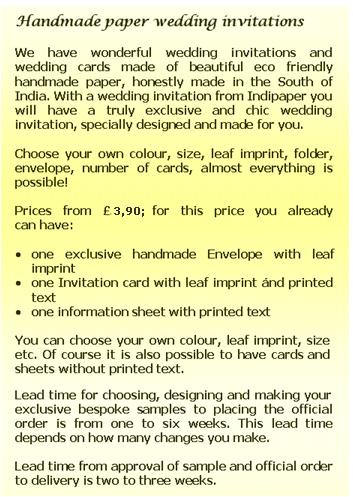 Indipaper - Wedding invitation sample (Wedding invitation sample)